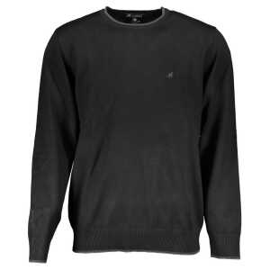 U.S. Grand Polo Black Nylon Sweater