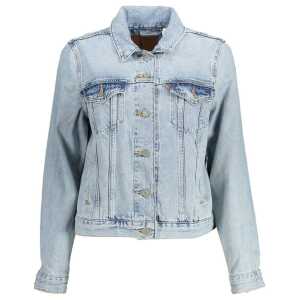 Levi's Light Blue Cotton Women Jacket