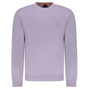 Hugo Boss Purple Cotton Sweater