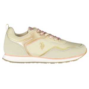 U.S. POLO ASSN. Beige Polyester Sneaker