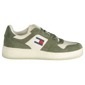 Tommy Hilfiger Green Polyester Sneaker