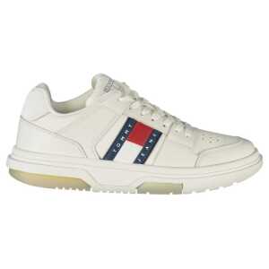 Tommy Hilfiger White Leather Women Sneaker