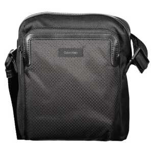 Calvin Klein Black Polyester Men Shoulder Bag