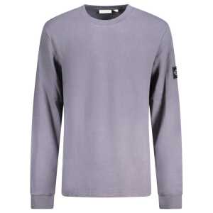 Calvin Klein Blue Cotton Men Sweater
