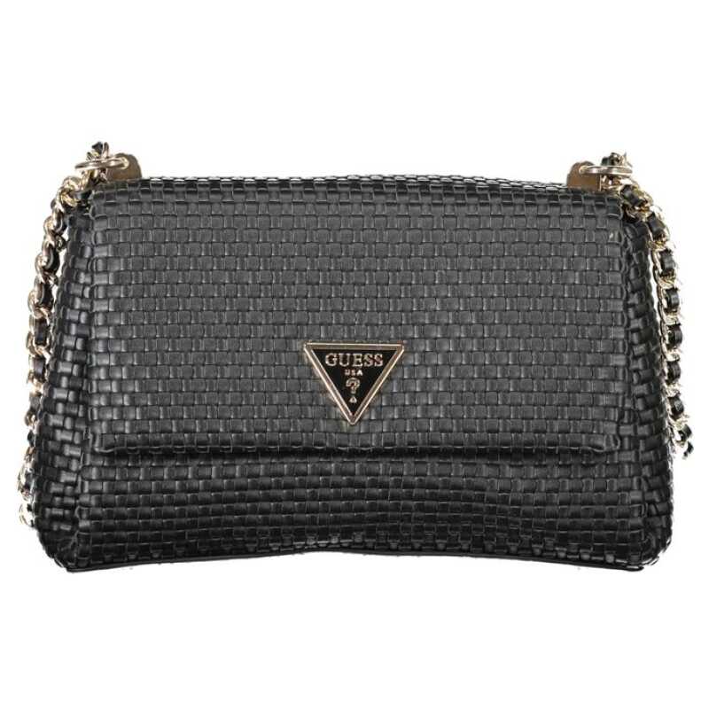 Guess Jeans Black Polyethylene Women Handbag, theFeinheit