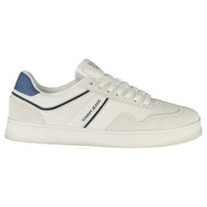 Tommy Hilfiger White Polyethylene Men Sneaker