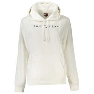 Tommy Hilfiger White Cotton Women Sweater