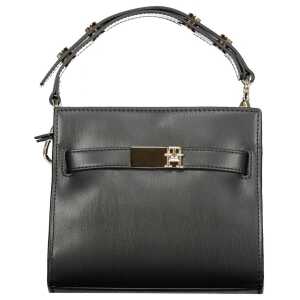 Tommy Hilfiger Black Polyethylene Women Handbag