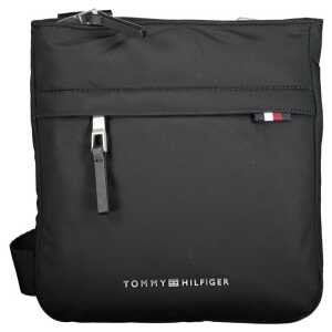 Tommy Hilfiger Black Polyester Shoulder Bag