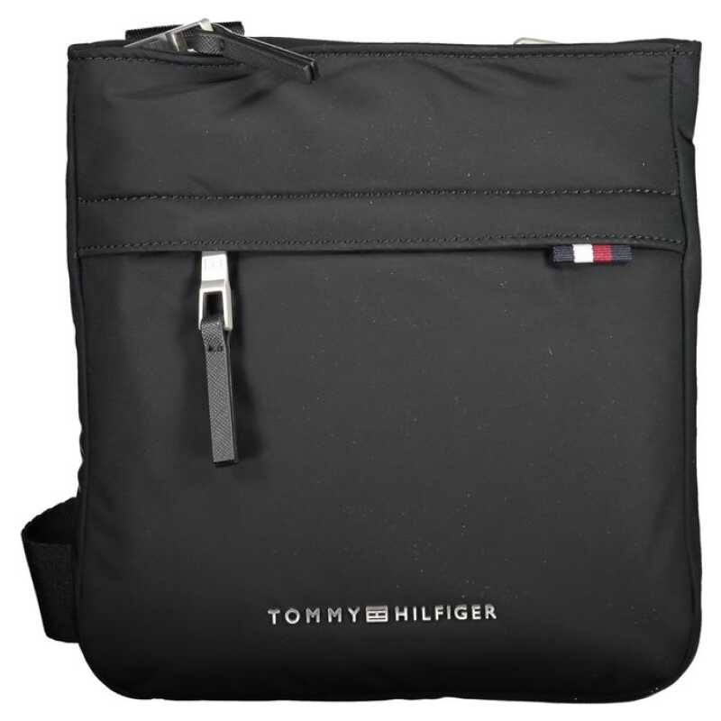 Tommy Hilfiger Black Polyester Shoulder Bag, theFeinheit
