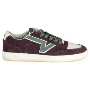 Vans Purple Leather Men Sneaker