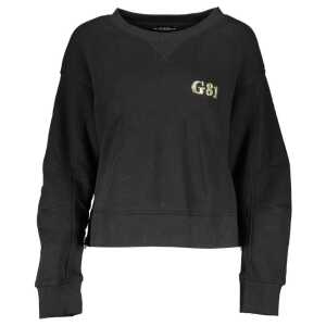 Guess Jeans Black Cotton Women Sweater