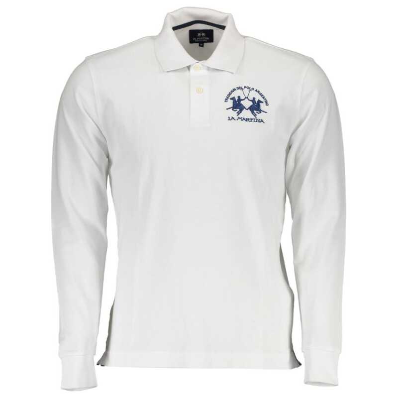 La Martina Elegant Long-Sleeved Polo with Contrast Detailing, theFeinheit