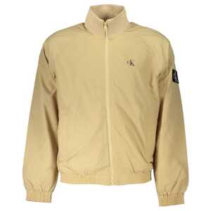 Calvin Klein Beige Long Sleeved Sports Jacket