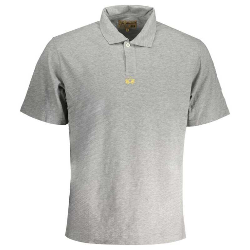 La Martina Brown Cotton Men Polo Shirt, theFeinheit