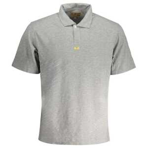La Martina Brown Cotton Men Polo Shirt