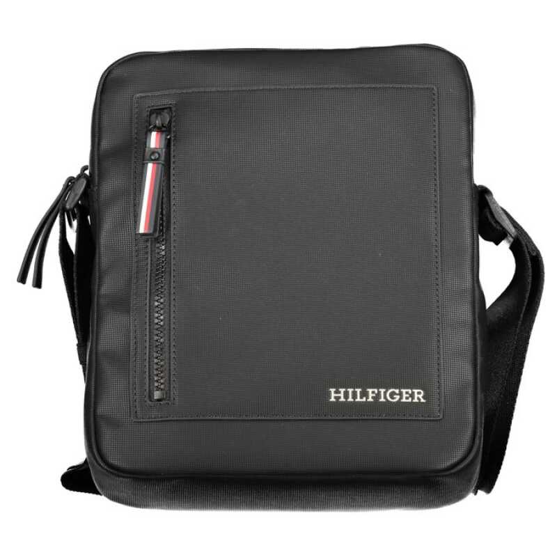 Tommy Hilfiger Black Polyethylene Shoulder Bag, theFeinheit