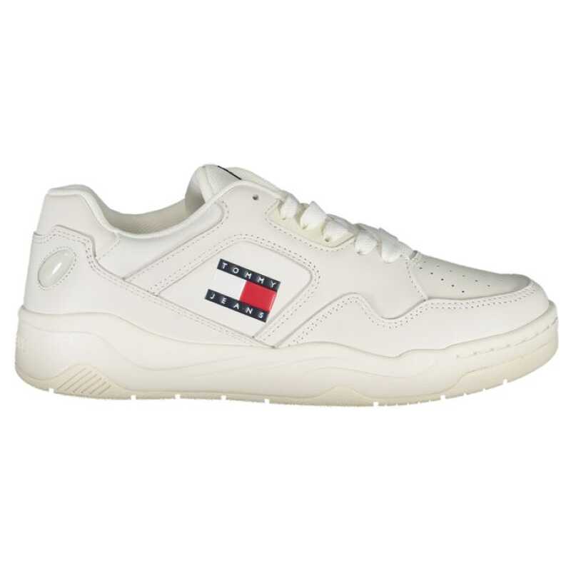 Tommy Hilfiger White Polyester Sneaker, theFeinheit