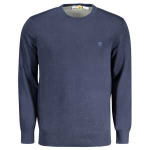 Timberland Blue Cotton Men Sweater