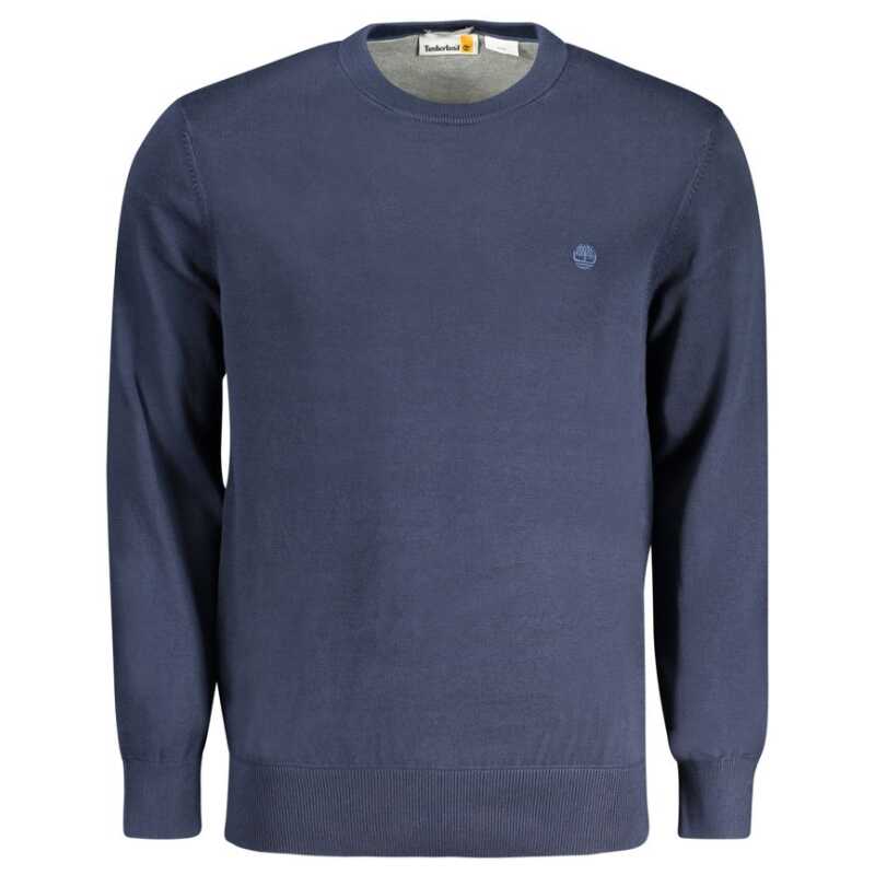 Timberland Blue Cotton Men Sweater, theFeinheit