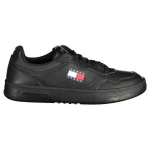 Tommy Hilfiger Black Polyethylene Men Sneaker