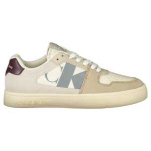 Calvin Klein Beige Polyester Men Sneaker