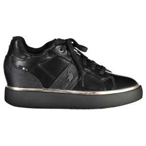 U.S. POLO ASSN. Black Polyester Women Sneaker