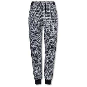 Balmain Black Cotton Jeans & Pant