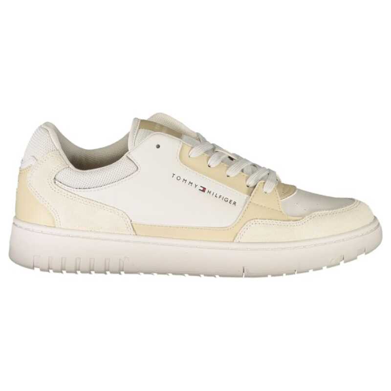 Tommy Hilfiger Beige Polyethylene Men Sneaker, theFeinheit