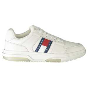 Tommy Hilfiger White Leather Men Sneaker