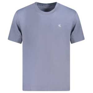 Calvin Klein Blue Cotton T-Shirt