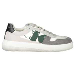 Calvin Klein White Polyethylene Men Sneaker