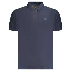 Timberland Blue Cotton Polo Shirt