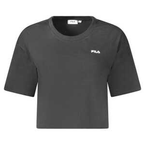 Fila Black Cotton Tops & T-Shirt