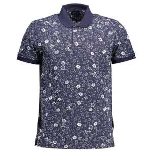 Gant Blue Cotton Men Polo Shirt