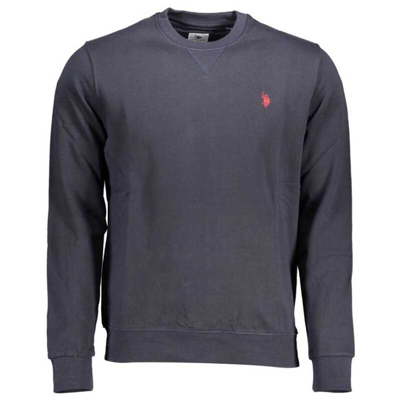 U.S. POLO ASSN. Blue Cotton Men Sweater, theFeinheit