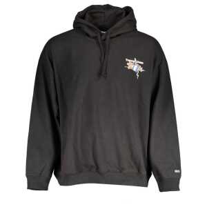 Tommy Hilfiger Black Cotton Men Sweater