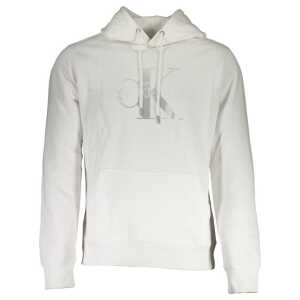 Calvin Klein White Cotton Men Sweater