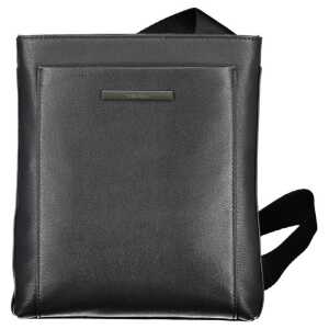 Calvin Klein Eco-Conscious Black Shoulder Bag with Logo