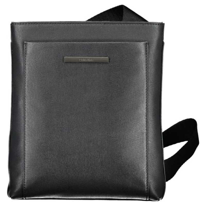 Calvin Klein Eco-Conscious Black Shoulder Bag with Logo, theFeinheit