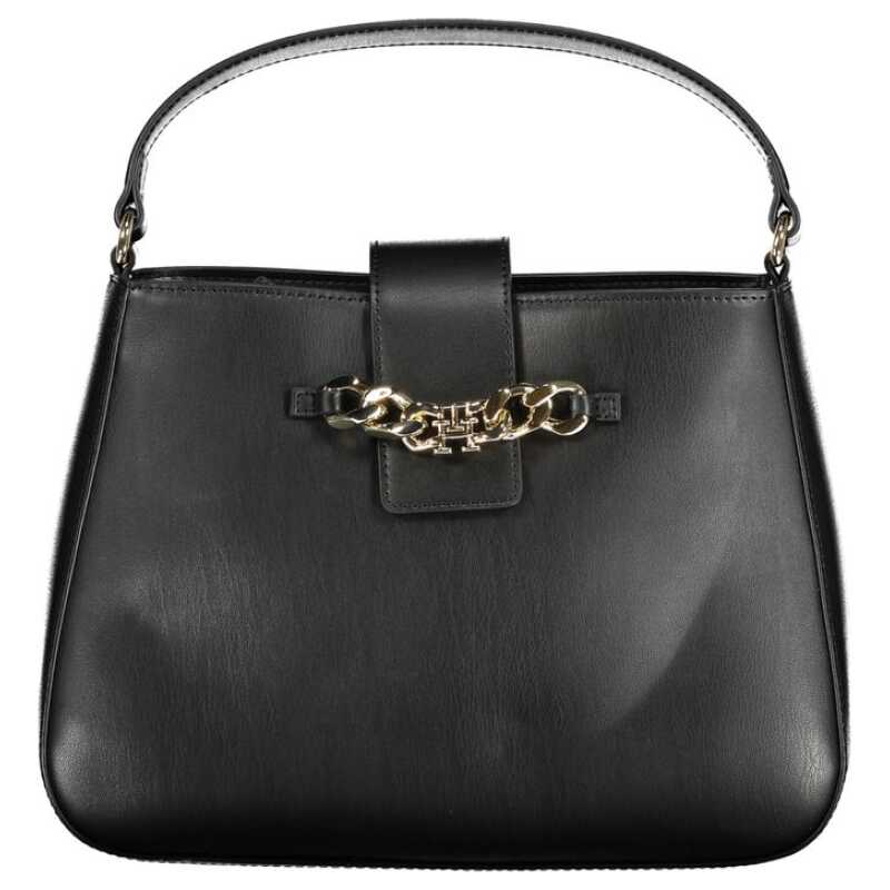 Tommy Hilfiger Black Polyethylene Handbag, theFeinheit