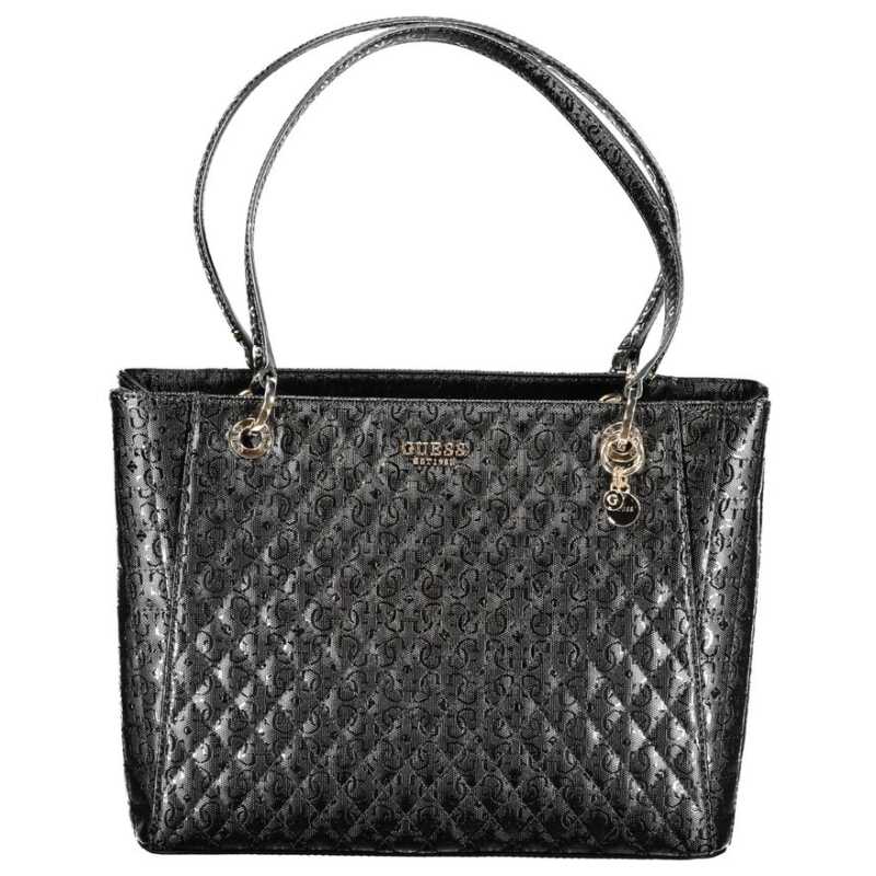 Guess Jeans Black Polyethylene Handbag, theFeinheit