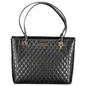 Guess Jeans Black Polyethylene Handbag