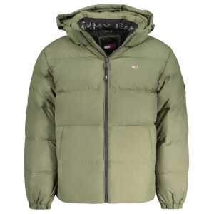 Tommy Hilfiger Green Polyester Men Jacket