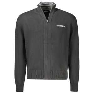 Guess Jeans Black Cotton Men Sweater