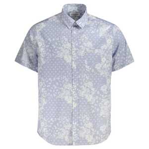 Guess Jeans Light Blue Cotton Men Shirt