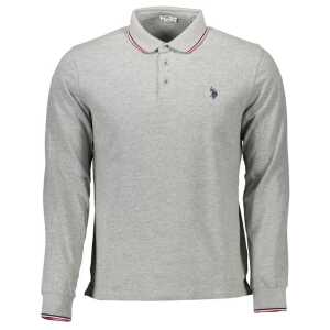 U.S. POLO ASSN. Brown Cotton Men Polo Shirt