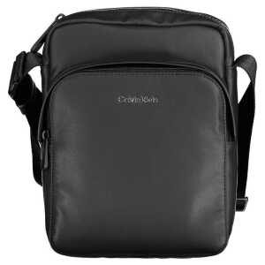 Calvin Klein Black Polyester Men Shoulder Bag