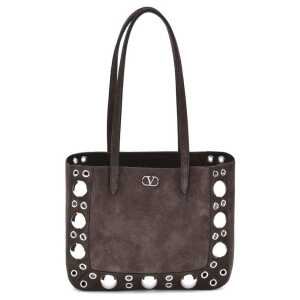 Valentino Garavani Suede Nellcôte Tote Bag