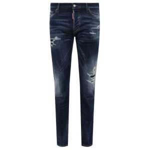 Dsquared² Blue Cotton Jeans & Pant